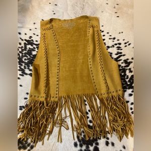Crazy train fringe vest